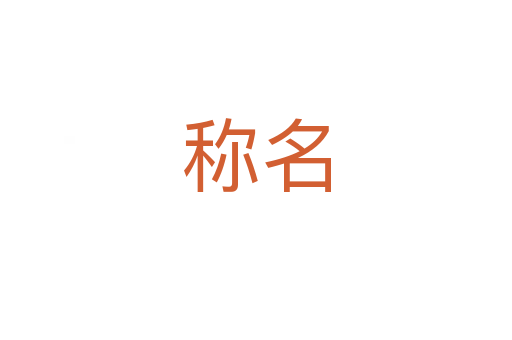 稱(chēng)名