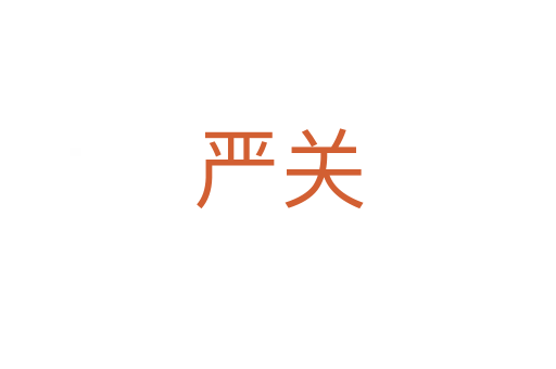 嚴關(guān)